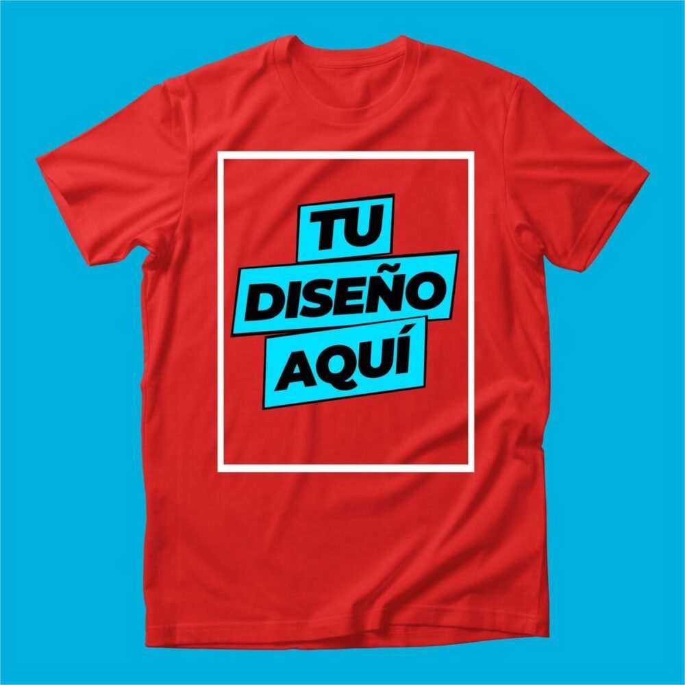 ROJO PLAYERA HOMBRE