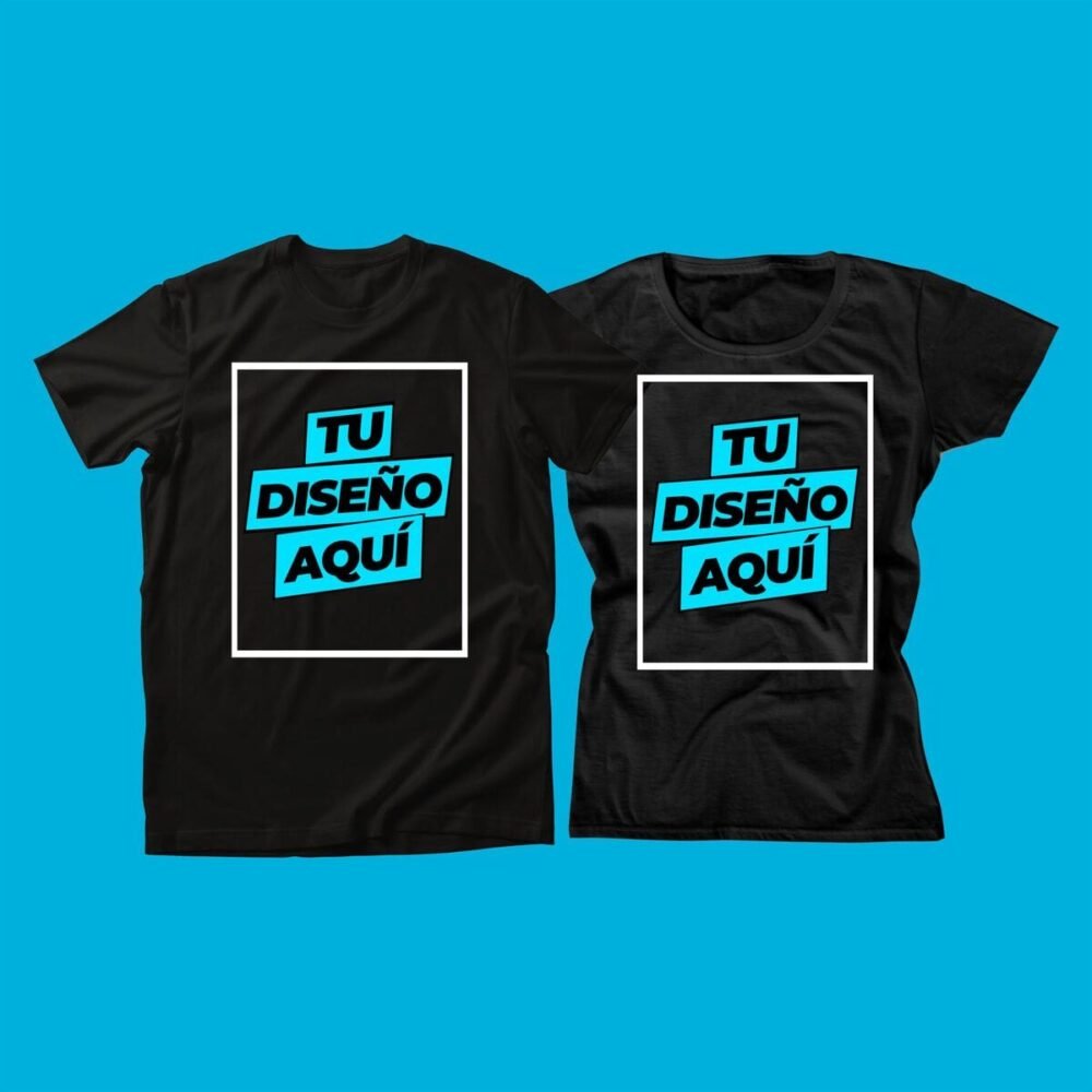 PLAYERA PLAYERA HOMBRE + PLAYERA MUJER