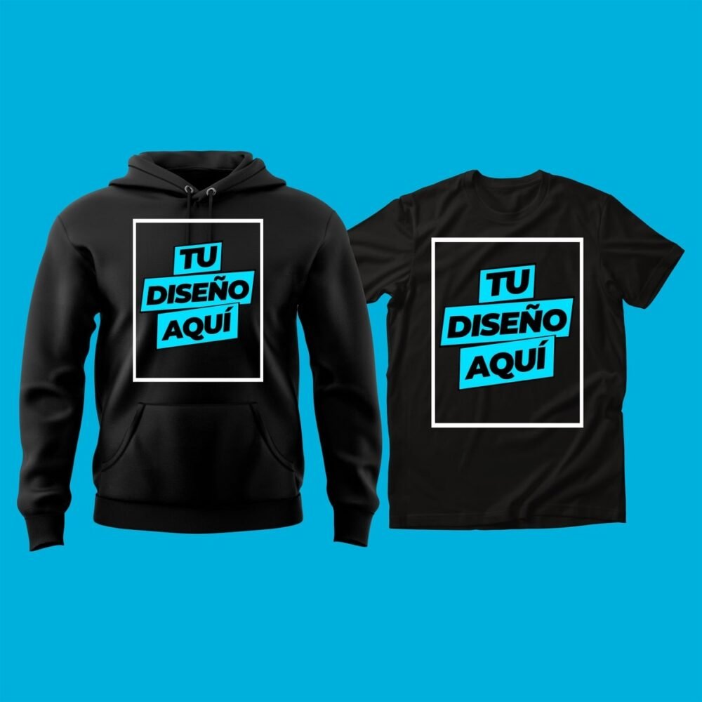 PAQUETE PLAYERA + SUDADERA HOMBRE