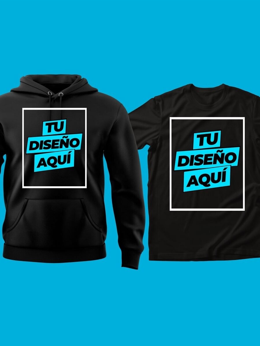PAQUETE PLAYERA + SUDADERA HOMBRE