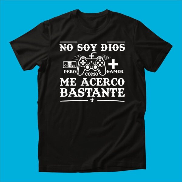 PLAYERA DIOS GAMER HOMBRE