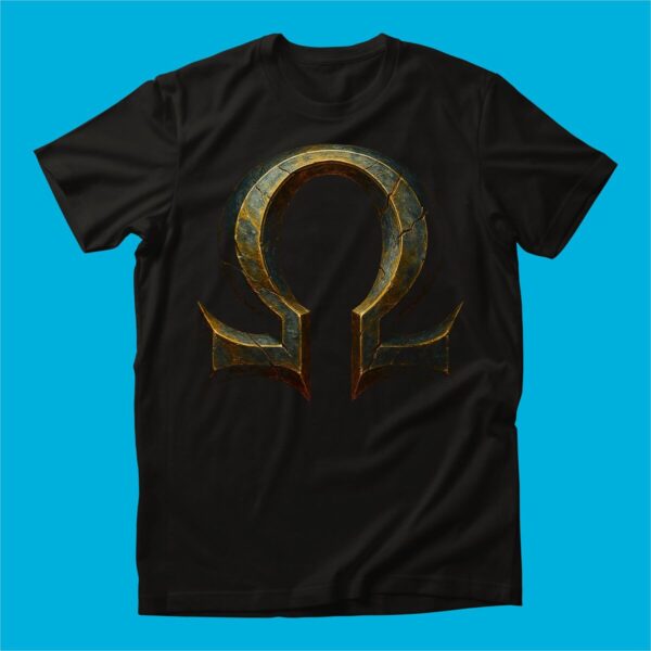 PLAYERA GOD OMEGA HOMBRE