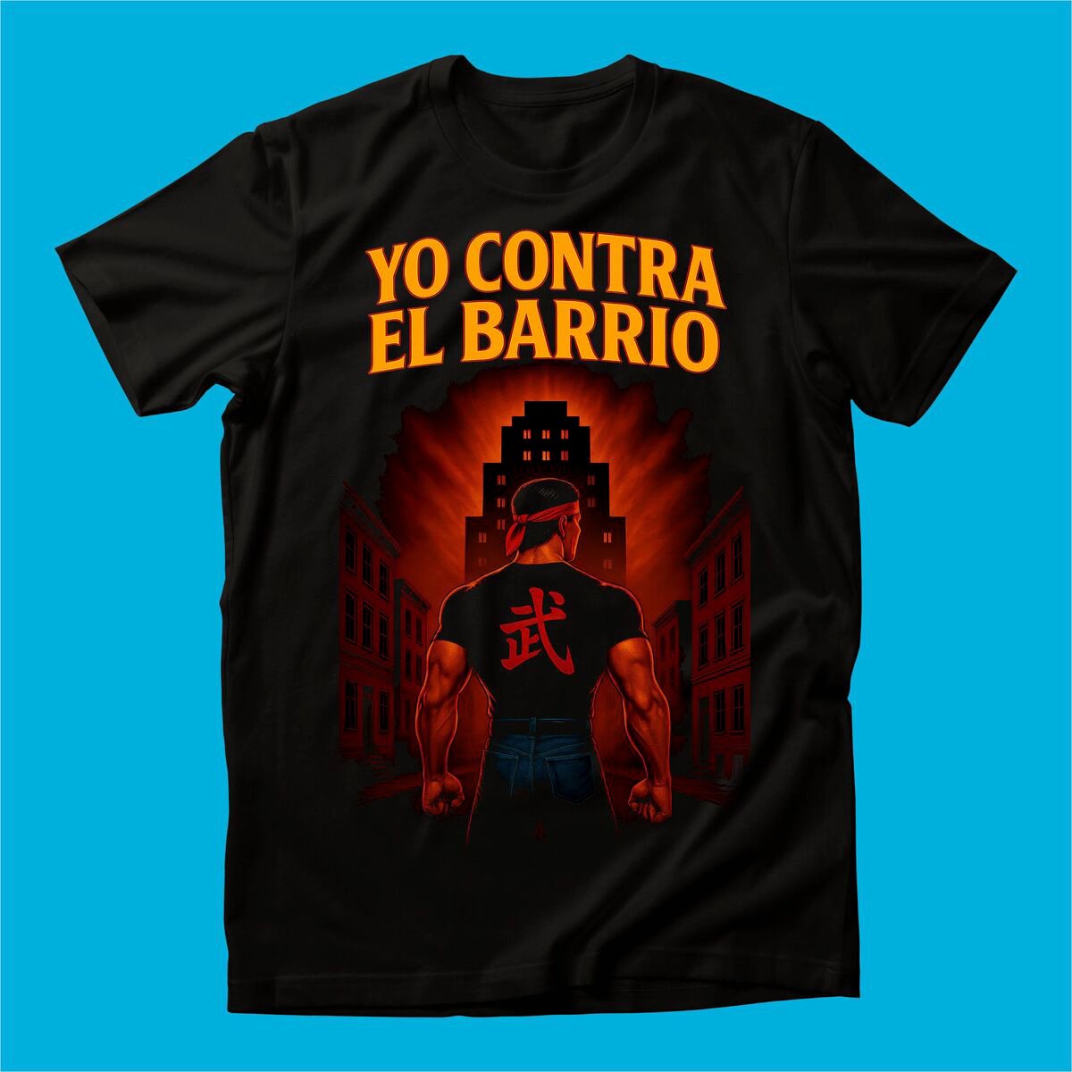PLAYERA CONTRA EL BARRIO HOMBRE