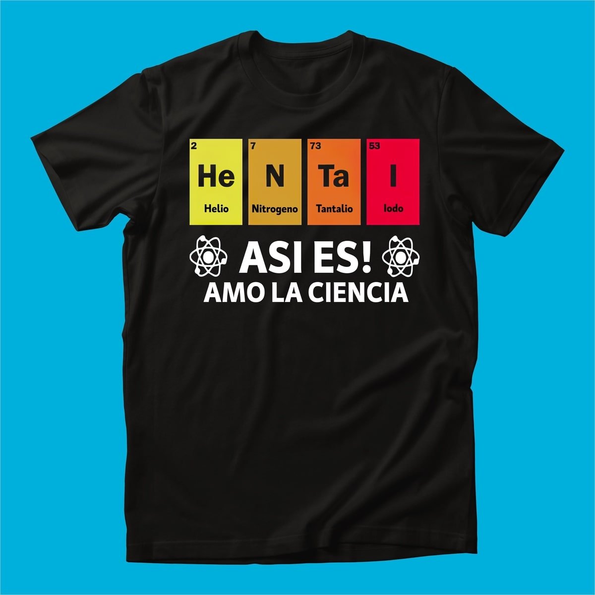 PLAYERA HENTAI CIENCIA HOMBRE