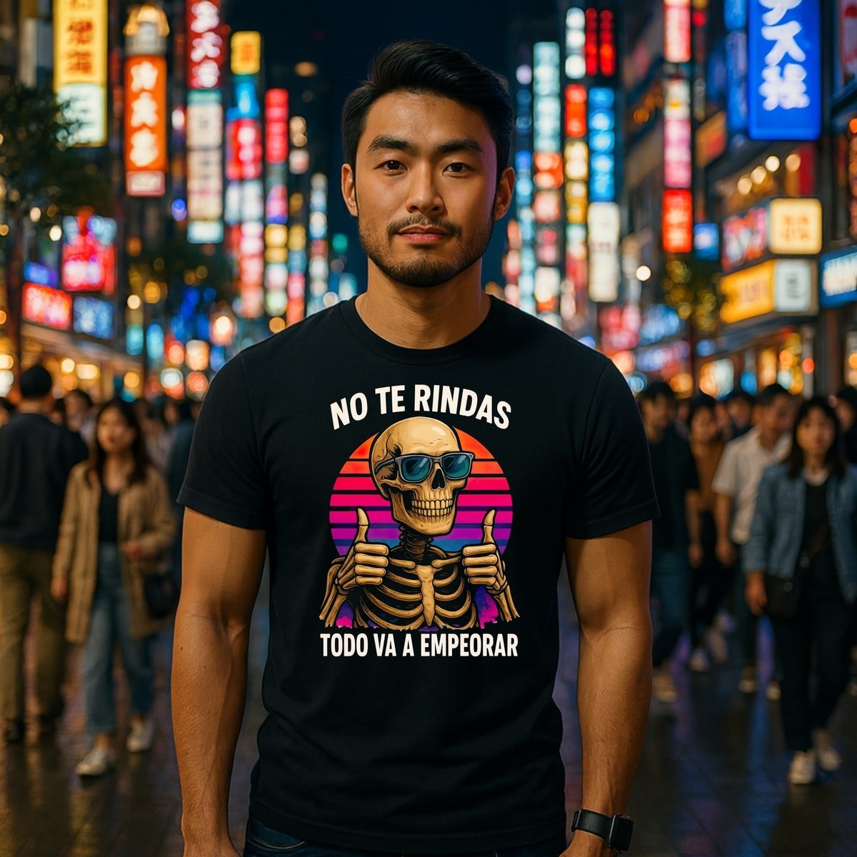 PLAYERA NO TE RINDAS HOMBRE - Imagen 2
