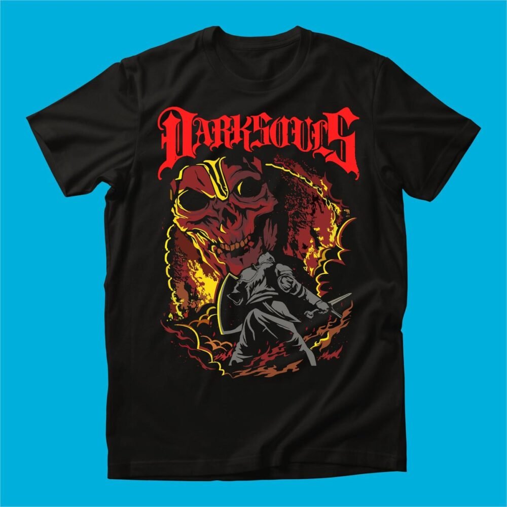 PLAYERA SOULS DEATH HOMBRE
