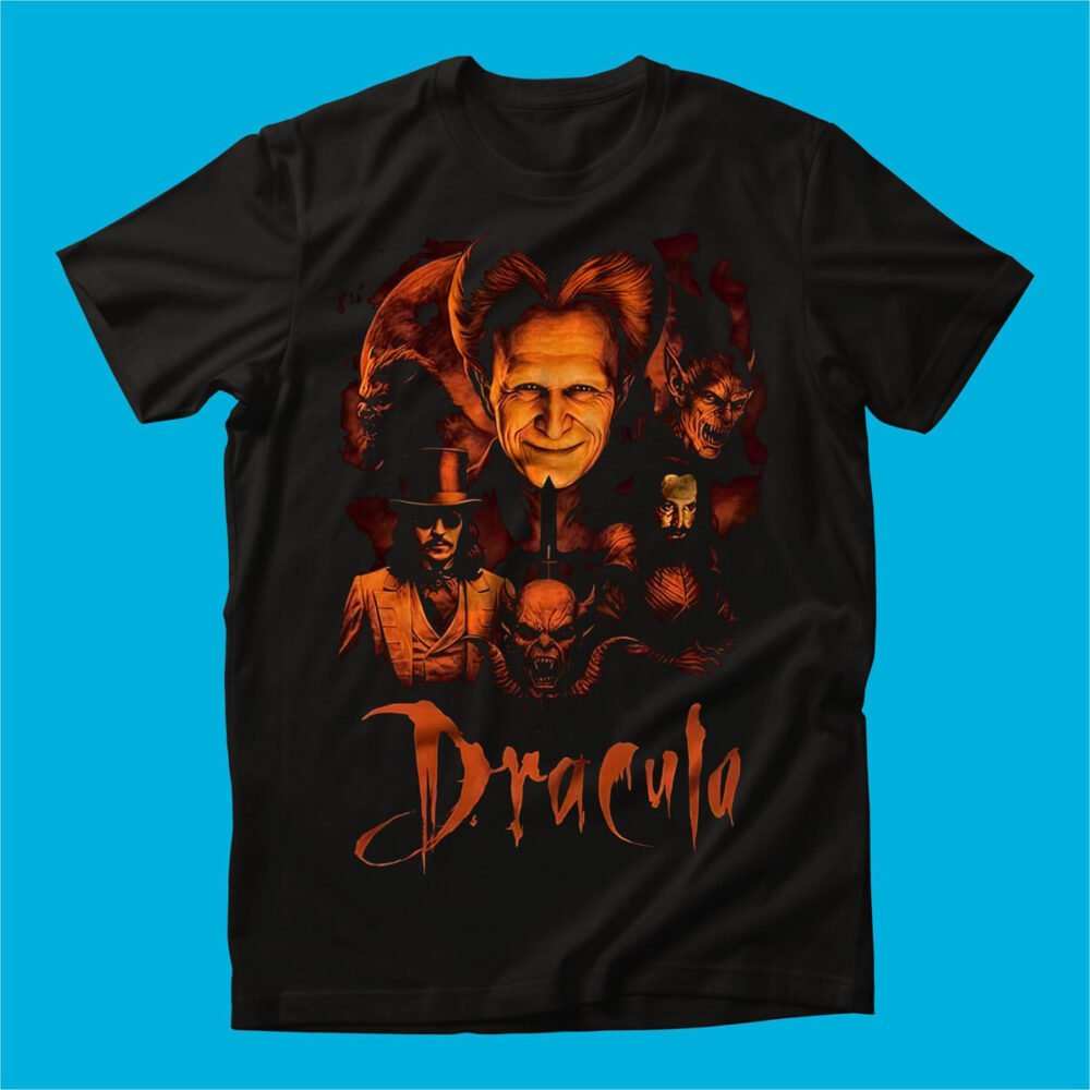 PLAYERA DRACULA FORMAS HOMBRE