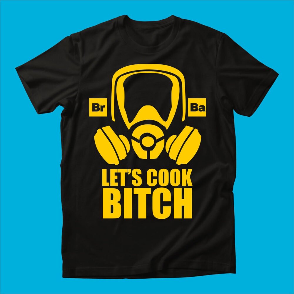 PLAYERA BREAKING BAD LETS COOK HOMBRE