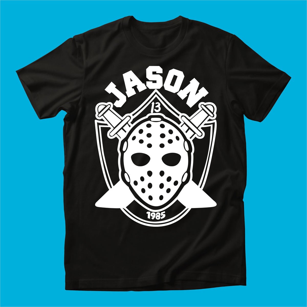 PLAYERA FRIDAY THE 13TH MASK HOMBRE