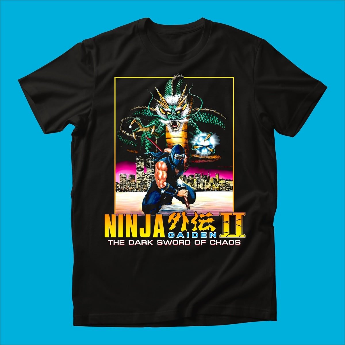 PLAYERA NINJA RYU 2 HOMBRE