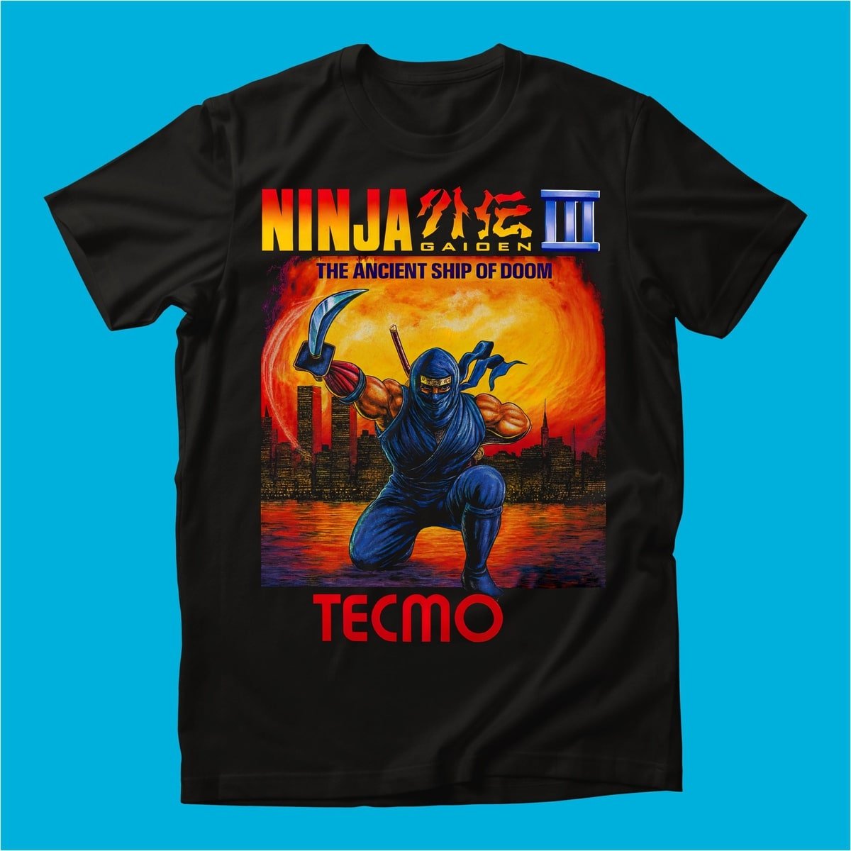 PLAYERA NINJA RYU 3 HOMBRE