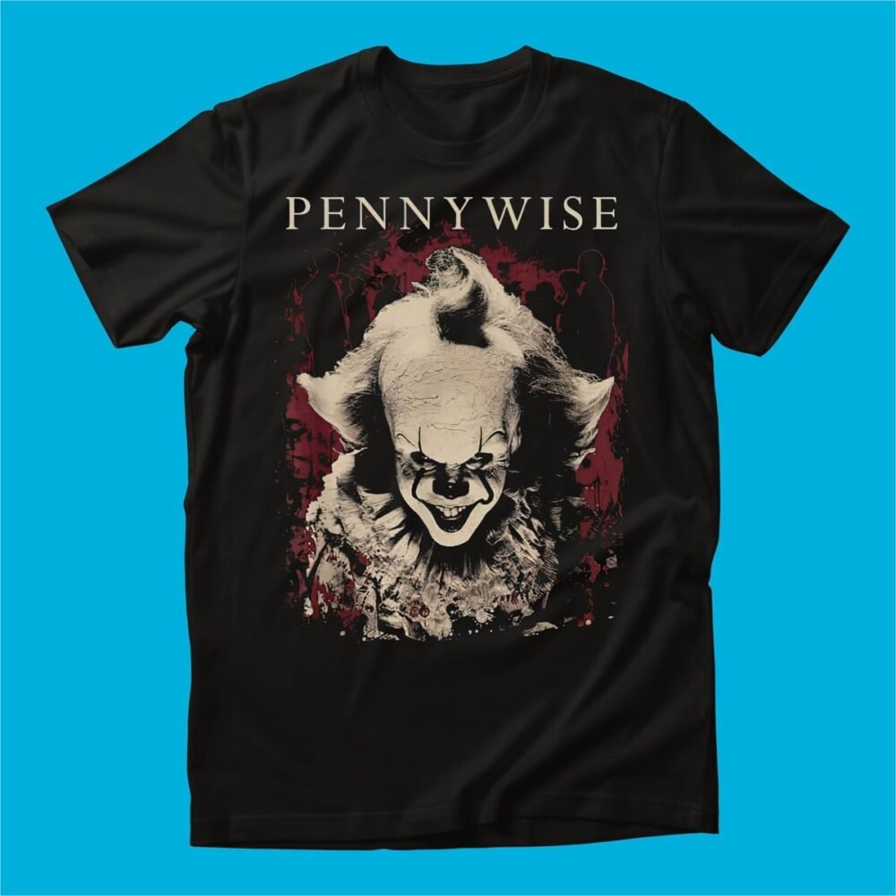 PLAYERA PENNYWISE EVIL HOMBRE
