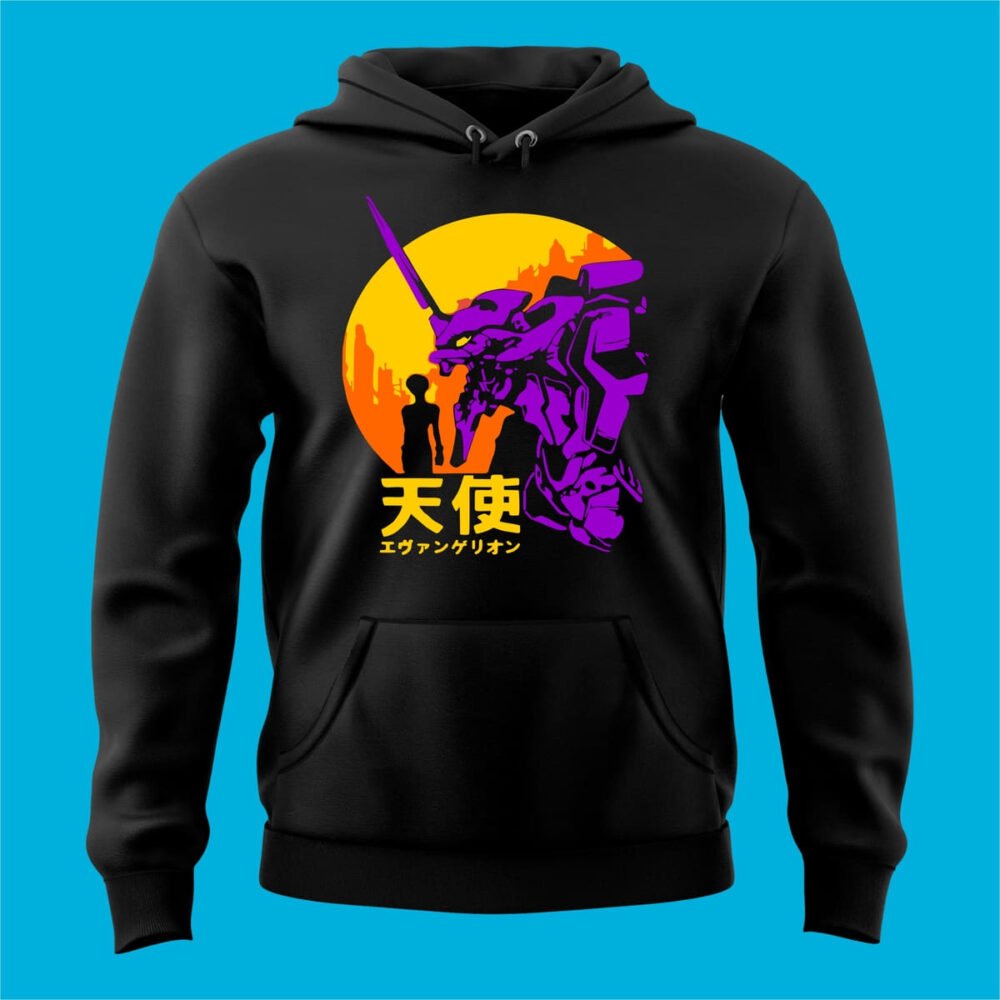 SUDADERA EVANGELION EVA 01