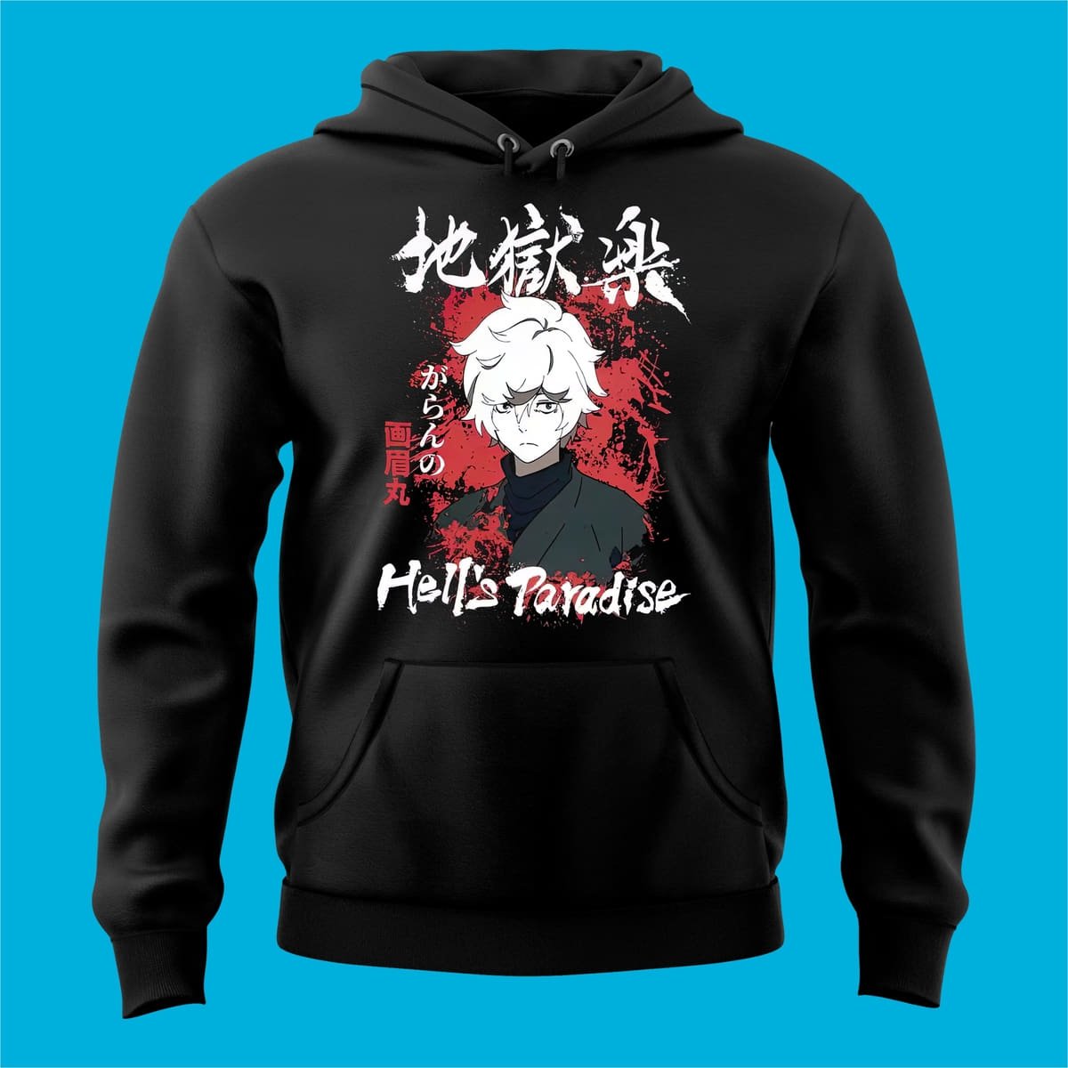 SUDADERA HELLS PARADISE GABIMARU