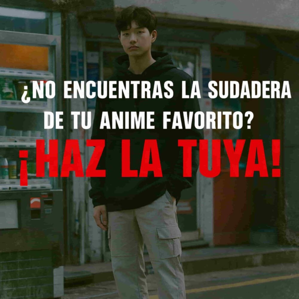 SUDADERA TU ANIME FAVORITO