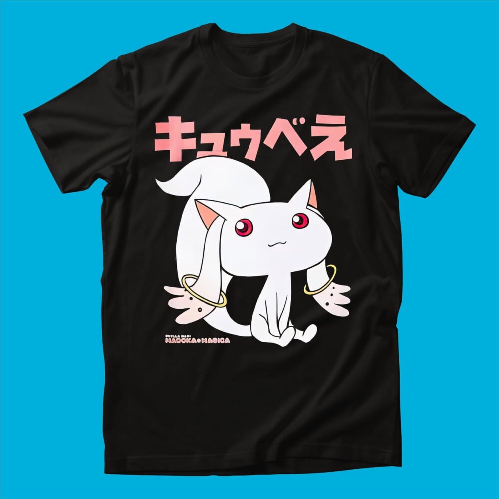 PLAYERA MADOKA MAGICA KYUBEY