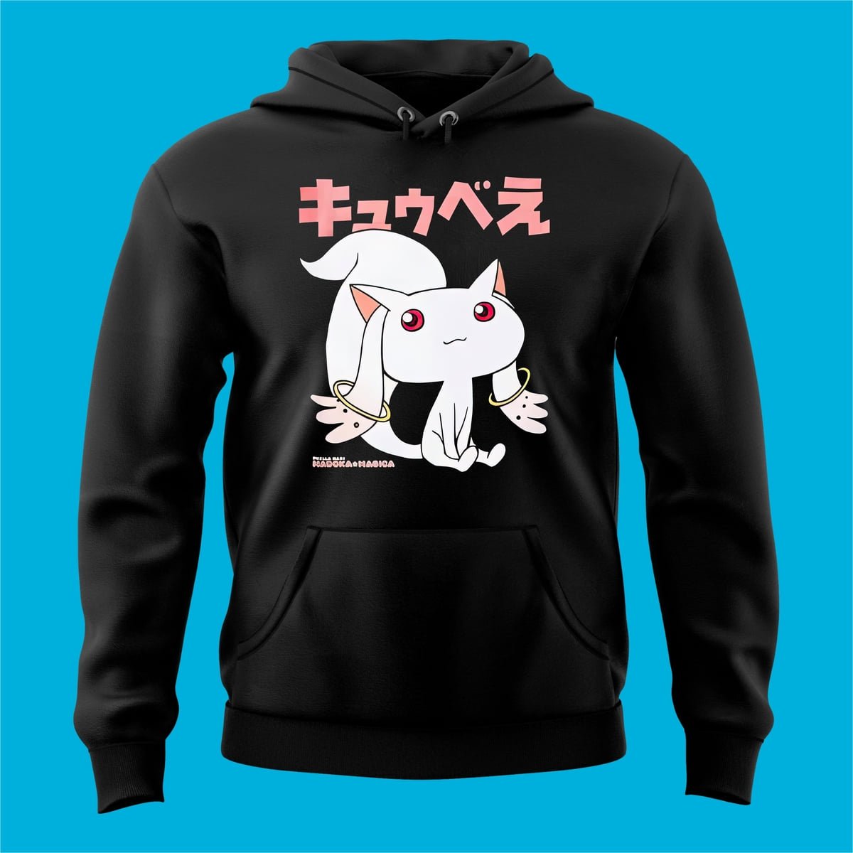 SUDADERA MADOKA MAGICA KYUBEY