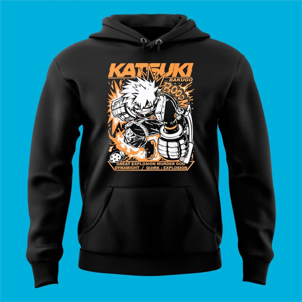 SUDADERA MY HERO ACADEMIA BAKUGO